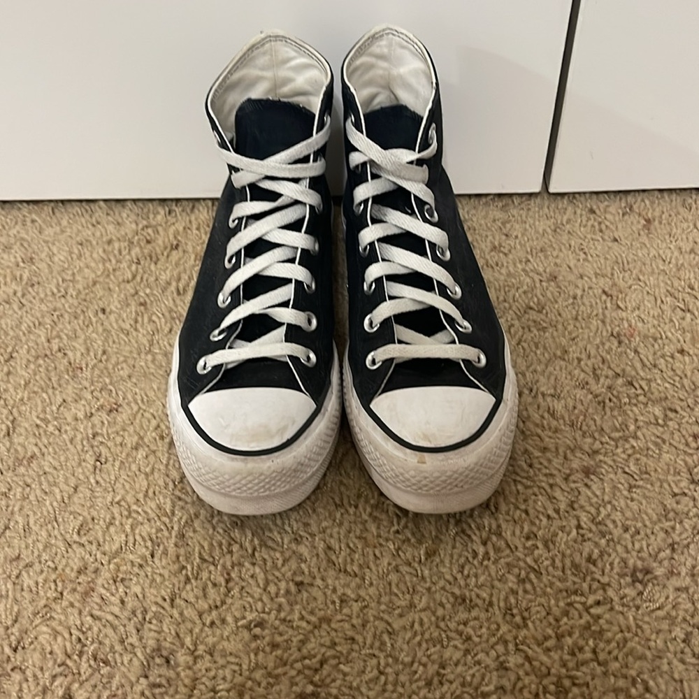 Black Platform Converse - image 2